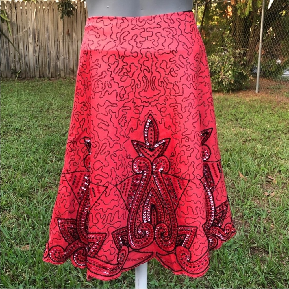 Vanity Collection Beaded Skirt Size 4 NWT